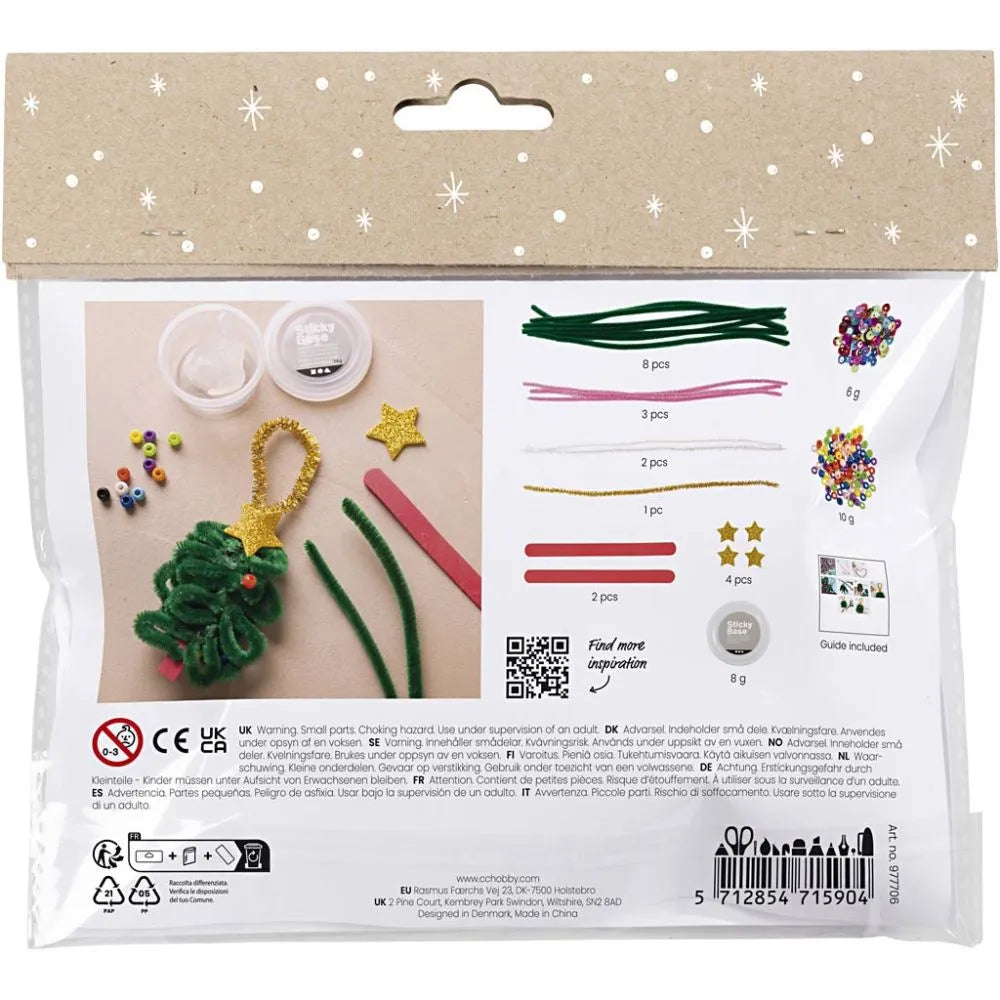 Mini Kreativ Set Herz & Weihnachtsbaum