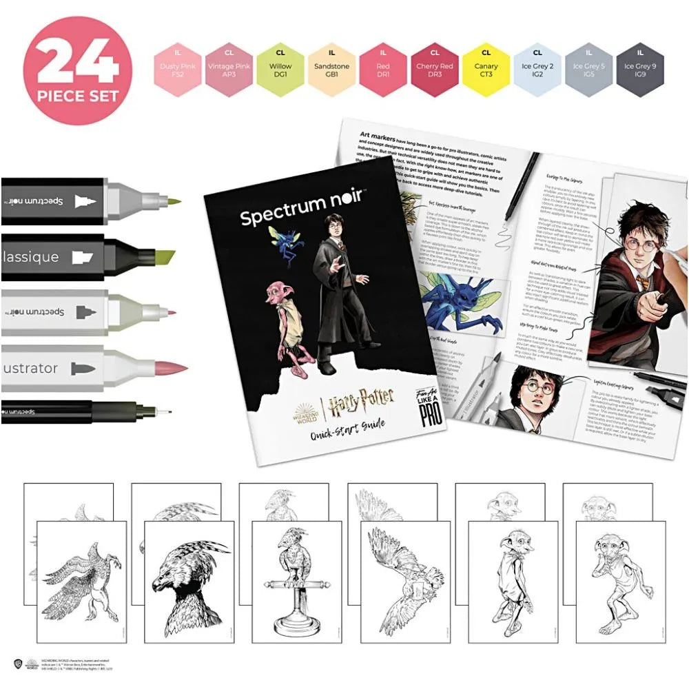 Kreativ Set Illustration Harry Potter - Magische Begleiter,