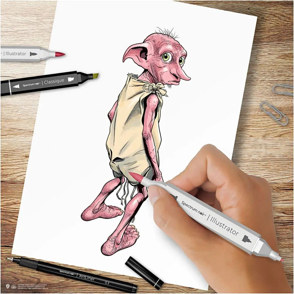 Kreativ Set Illustration Harry Potter - Magische Begleiter,