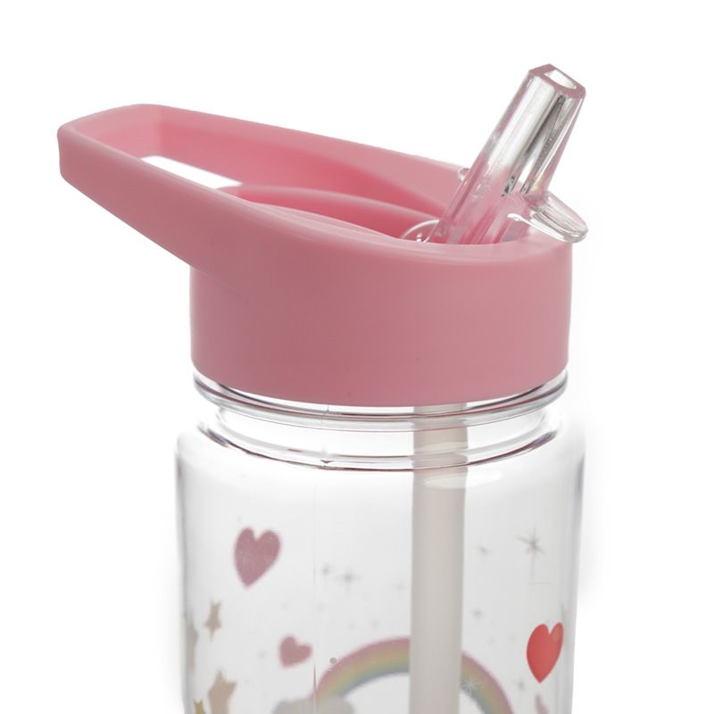 Regenbogen Einhorn bruchsichere Wasserflasche 550ml