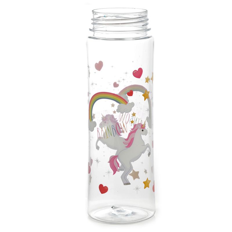 Regenbogen Einhorn bruchsichere Wasserflasche 550ml