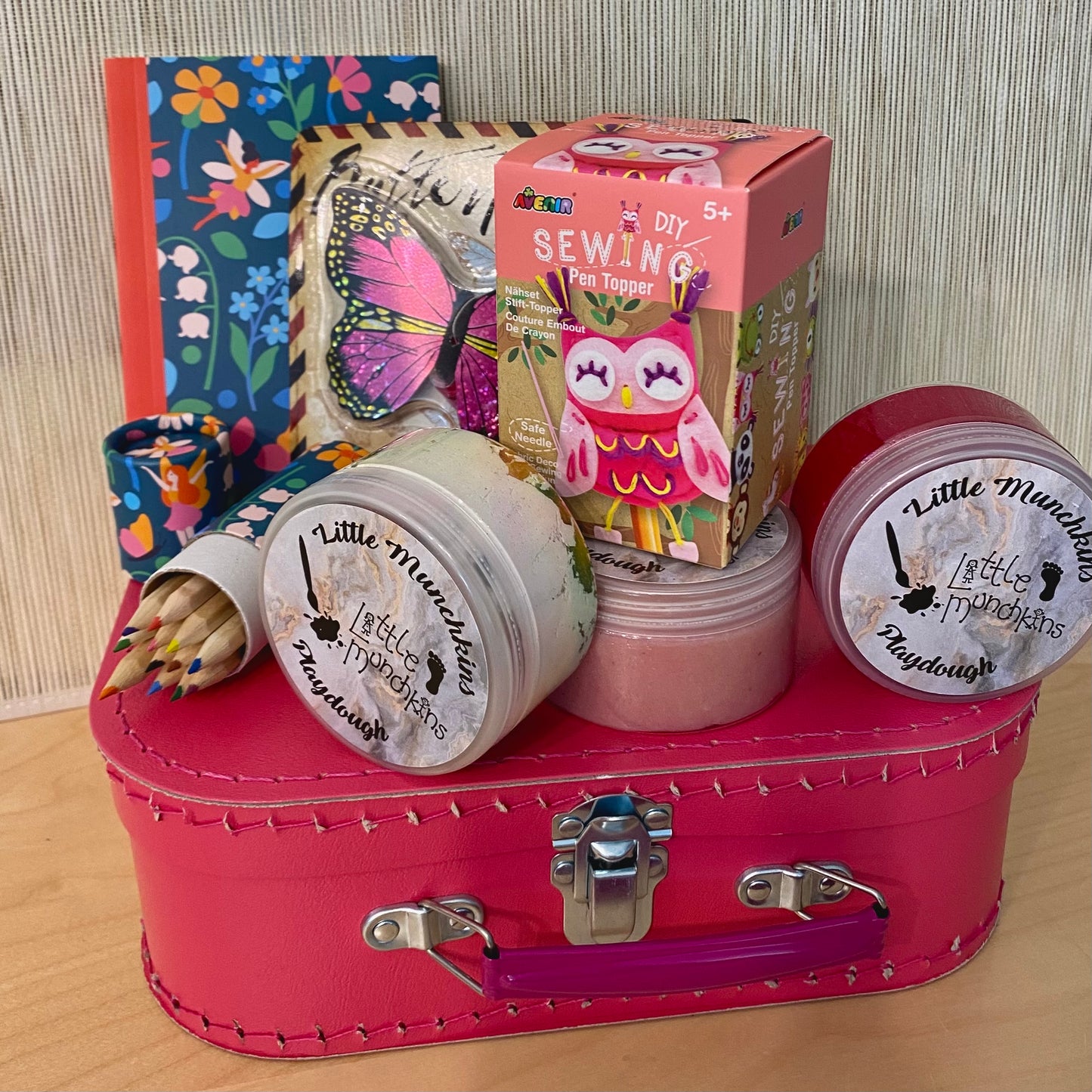 Koffer: Pink-Ding