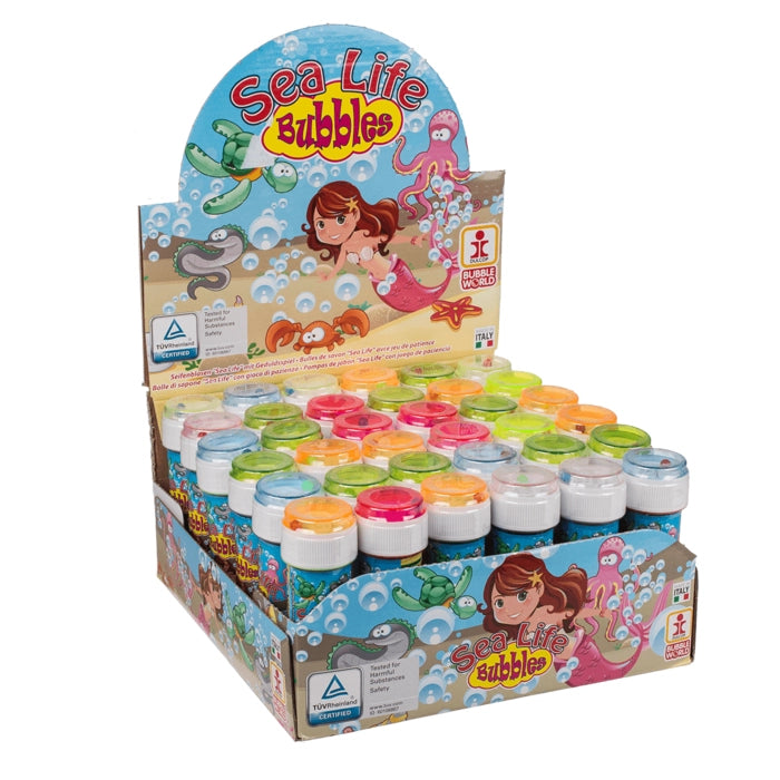 Seifenblasen mit Geduldspiel, Sea Life,