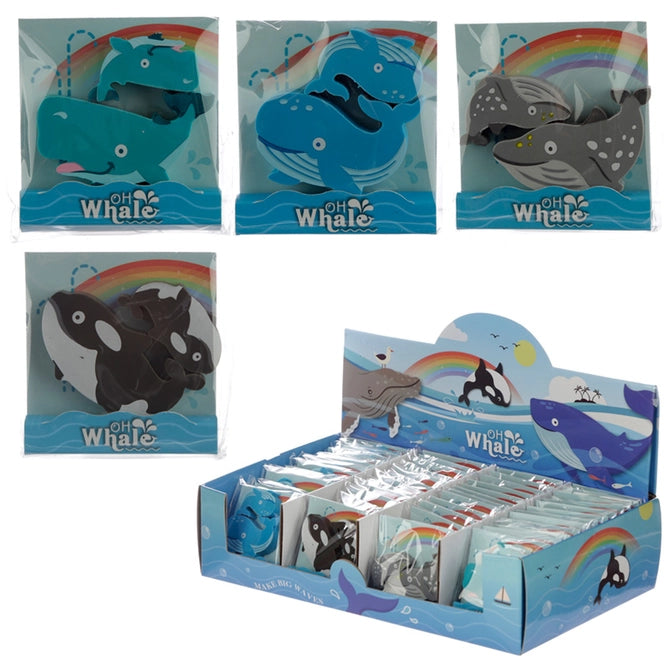 Wal 2-teiliges Radiergummi-Set