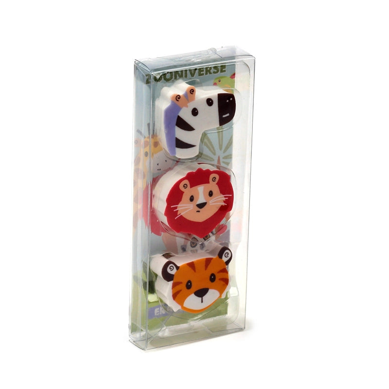 Wild Wonders Radiergummis 3er Set (Copy)