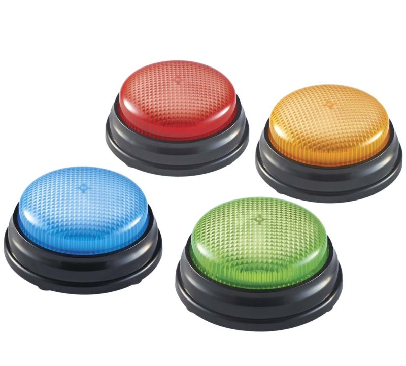 Buzzer mit Licht 4er Set