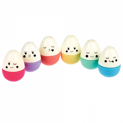 Ovale Filzstifte Emoji (6er Set)