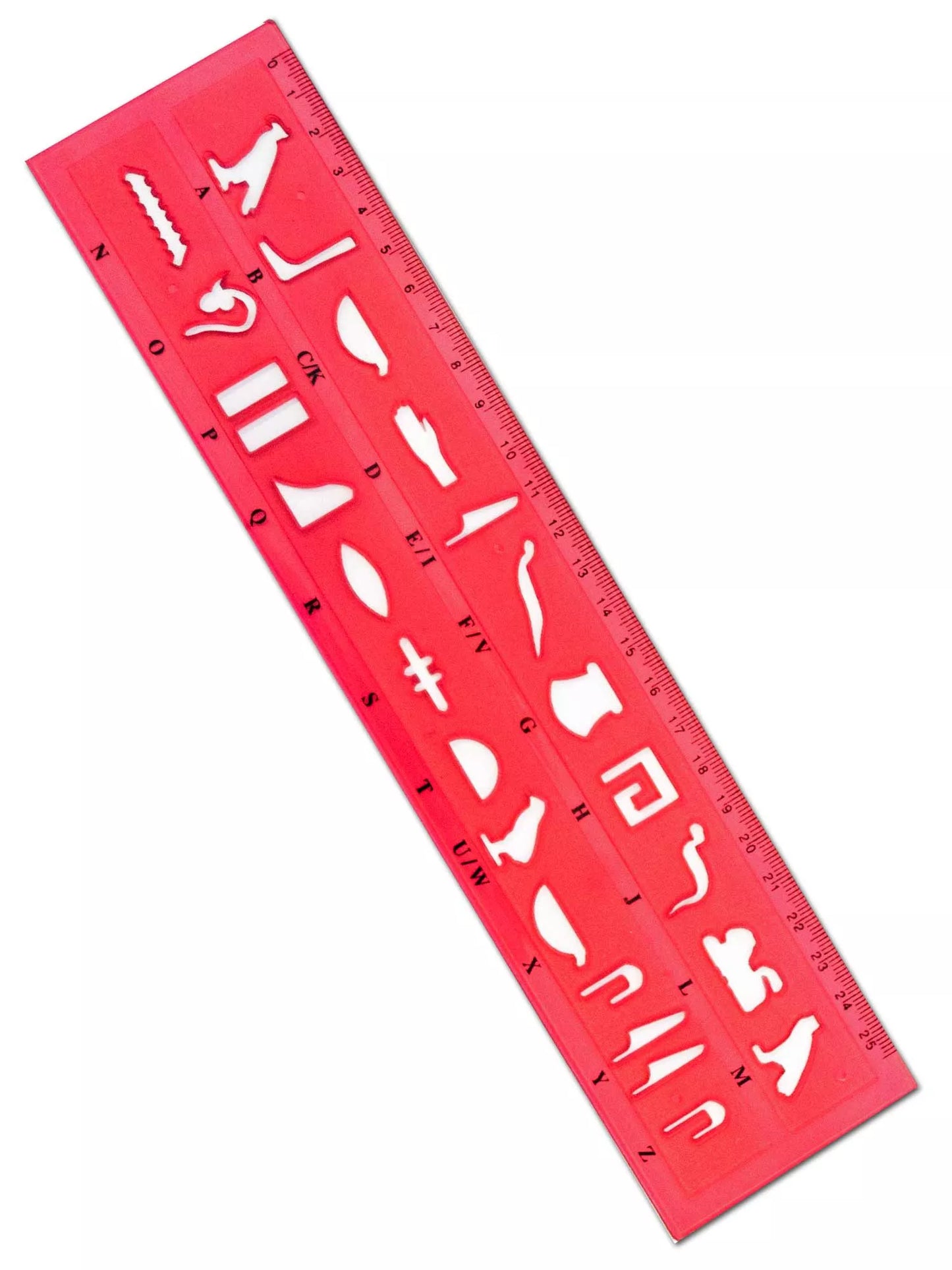 HIEROGLYPHEN ALPHABET SCHABLONE