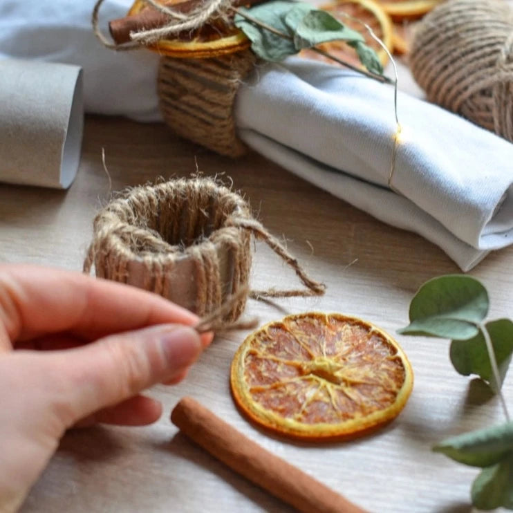 Serviettenringe aus Pappmache zum Bemalen und Bekleben