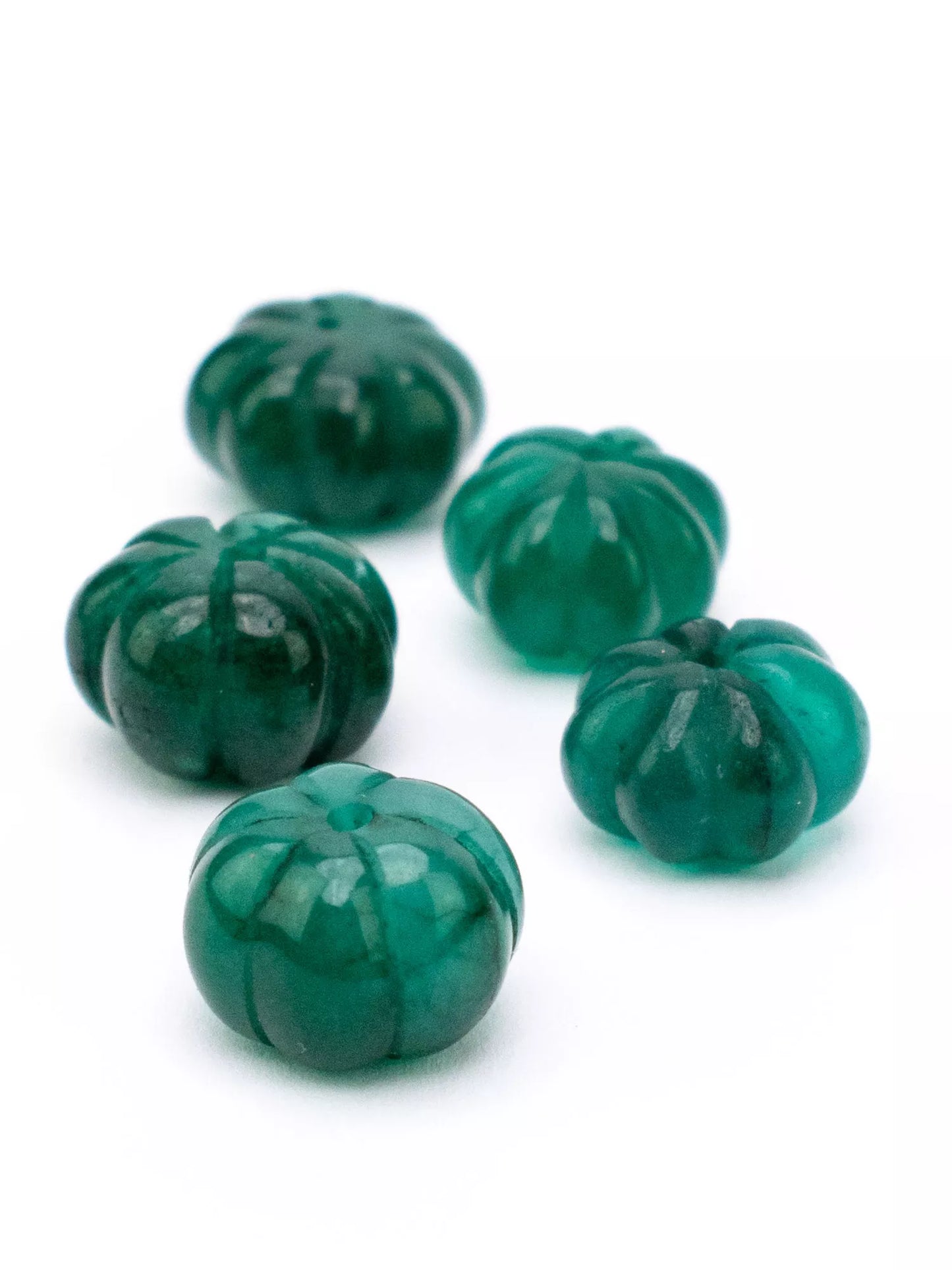 MELONEN GLASPERLEN (5 Stück) in verschiedenen Farben