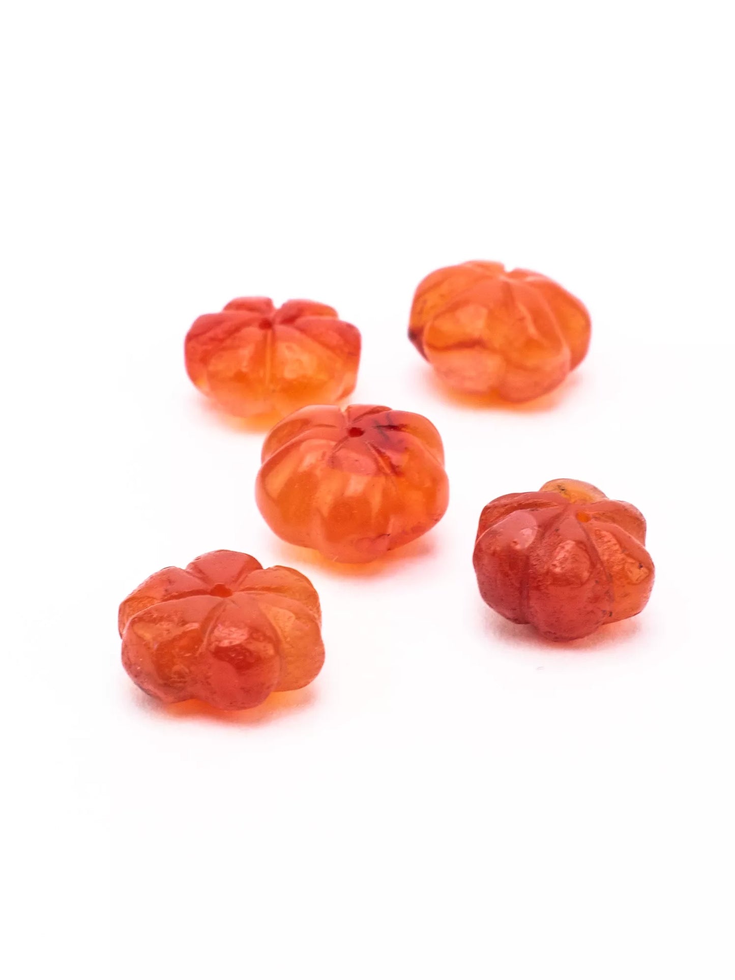 MELONEN GLASPERLEN (5 Stück) in verschiedenen Farben