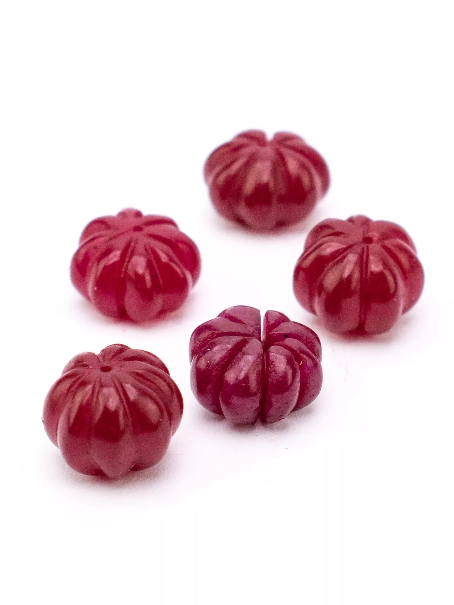MELONEN GLASPERLEN (5 Stück) in verschiedenen Farben