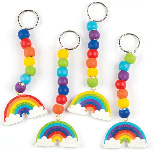 Schlüsselanhänger-Bastelset: Regenbogen