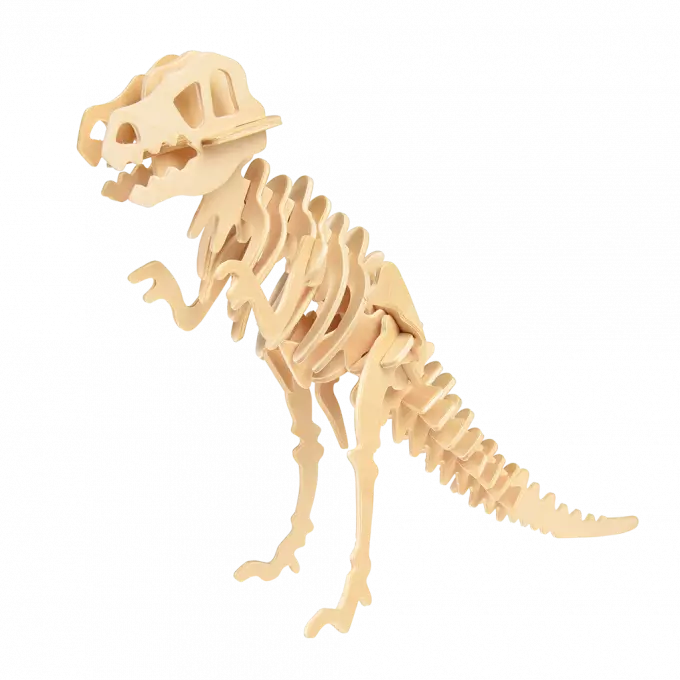 3d-Dinosaurier-Puzzle aus Holz Tyrannosaurus