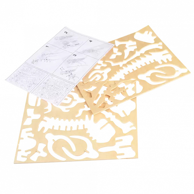 3d-Dinosaurier-Puzzle aus Holz Tyrannosaurus