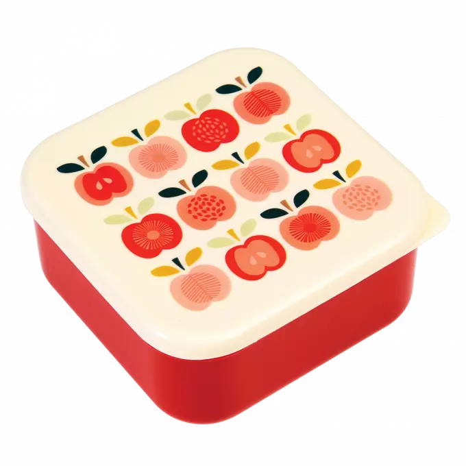 3er Set Snackdosen Vintage Apple