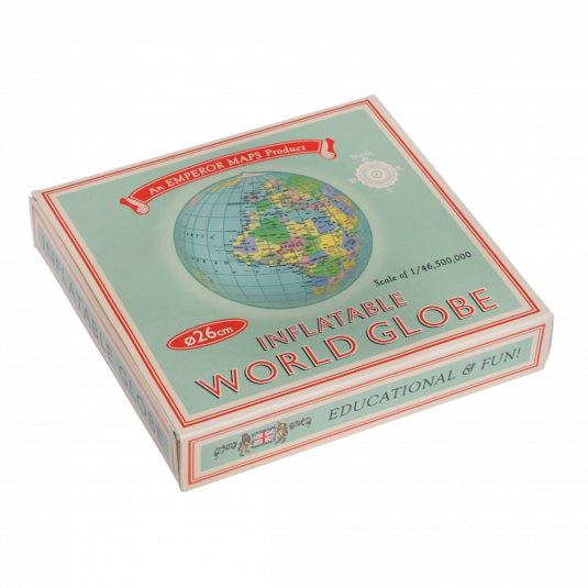 Wasserball: Aufblasbarer Globus