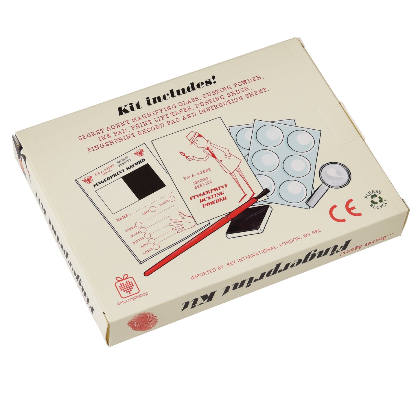 FINGERABDRUCK-SET FÜR SPIONE