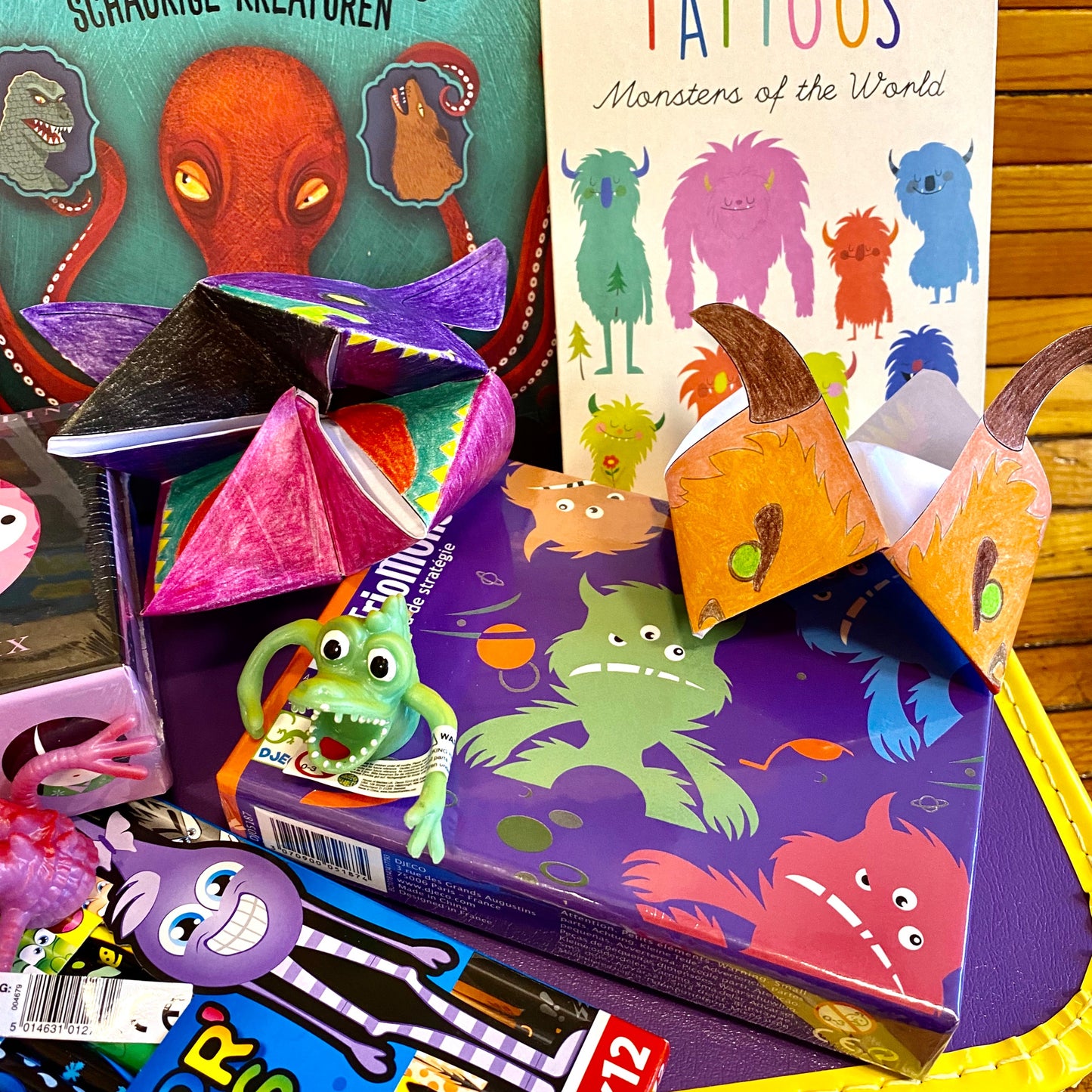 Spiele-Koffer: Monster