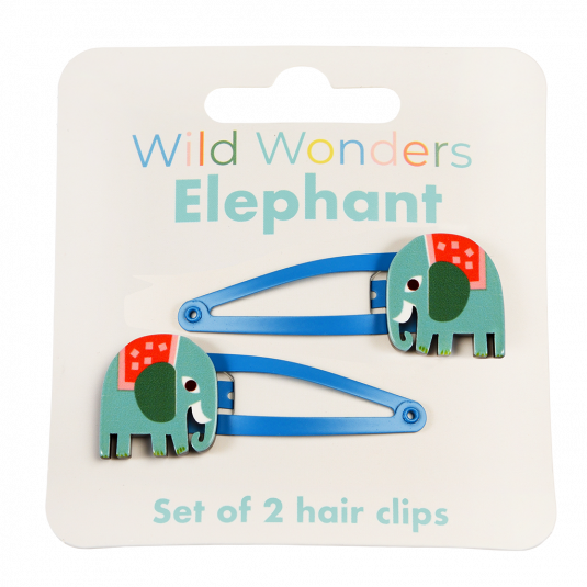 Haarspangen Elefant