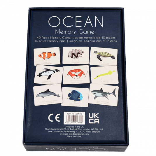 Memory Spiel Ocean (40-Teilig)