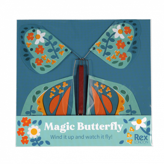 MAGISCHER SCHMETTERLING IN BLAU ODER ROSA