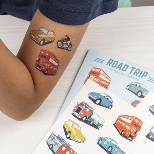 Nicht-permanente Tattoos - Fahrzeuge