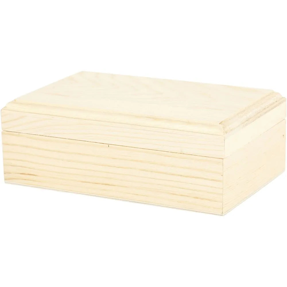Holzkasten zum Bekleben und Bemalen