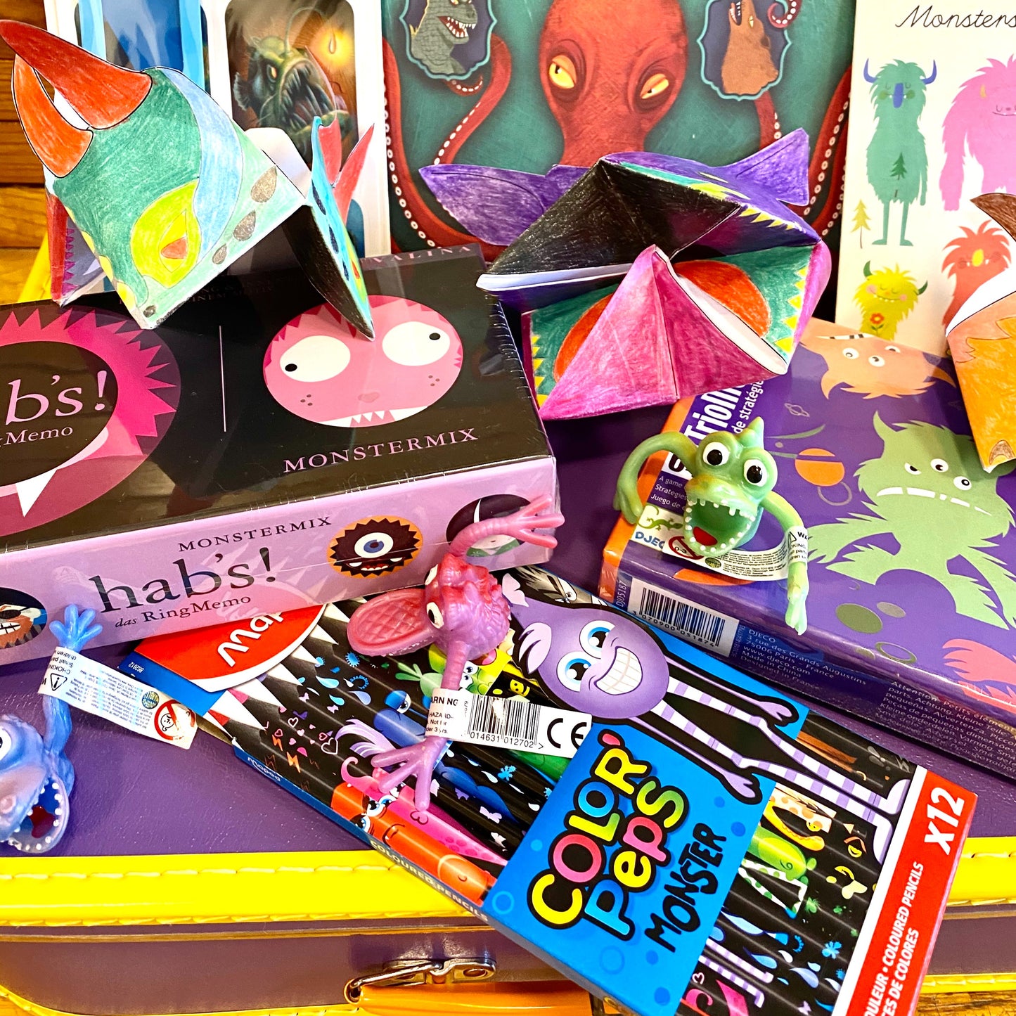 Spiele-Koffer: Monster