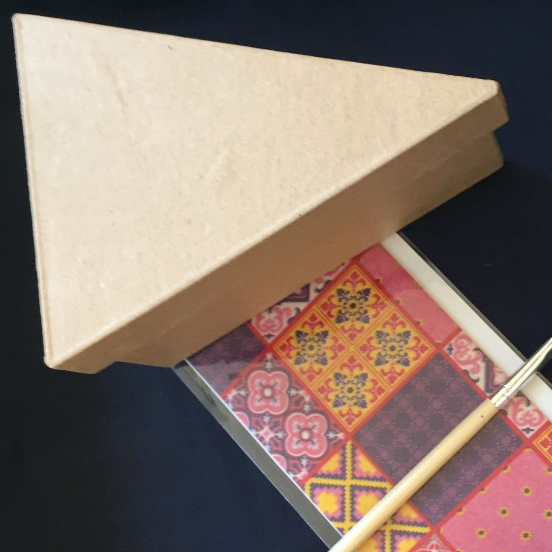 Pappmache Schachteln ideal zum Bemalen oder für Decoupage Technik