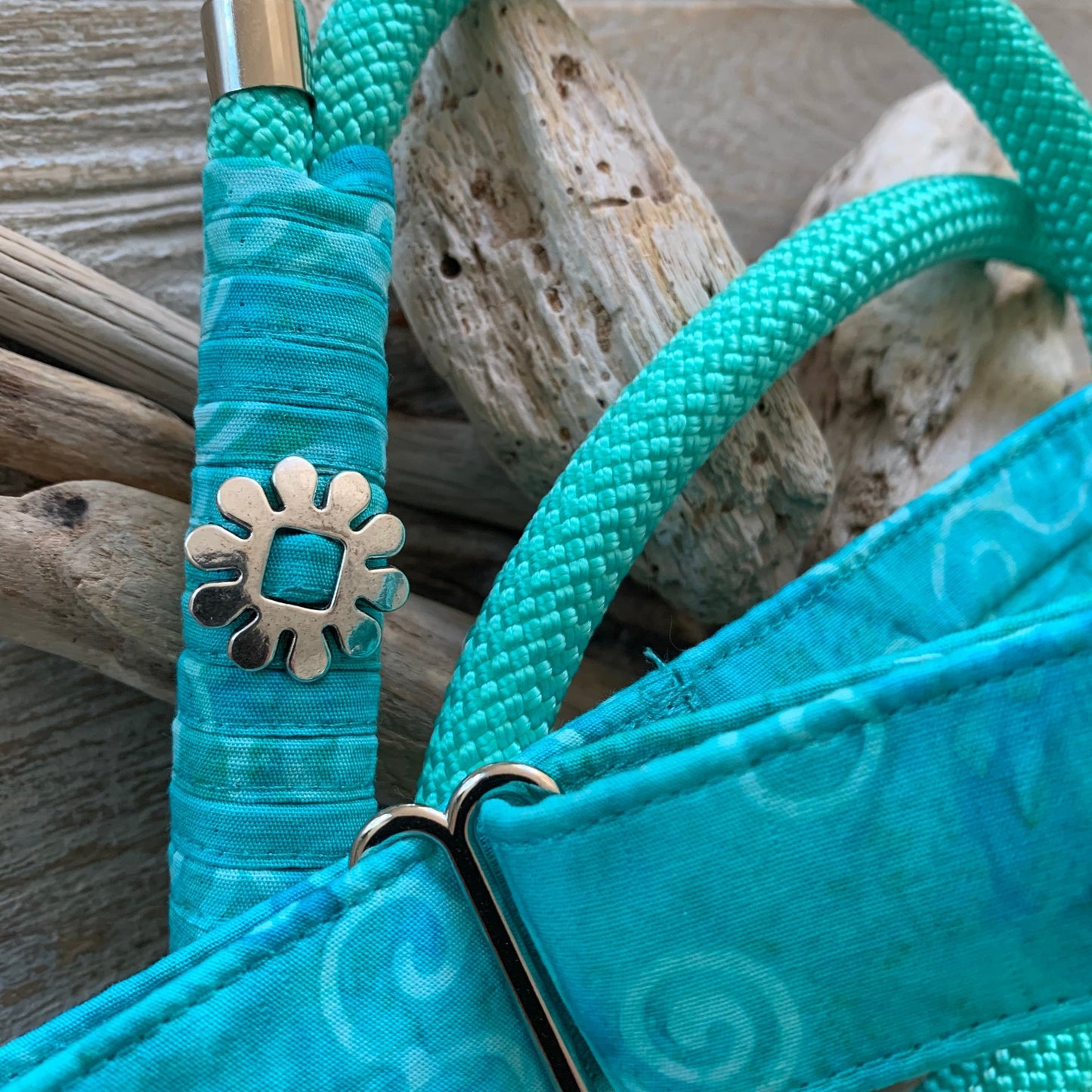 Hunde-Halsband & Leine "Fresh Mint"
