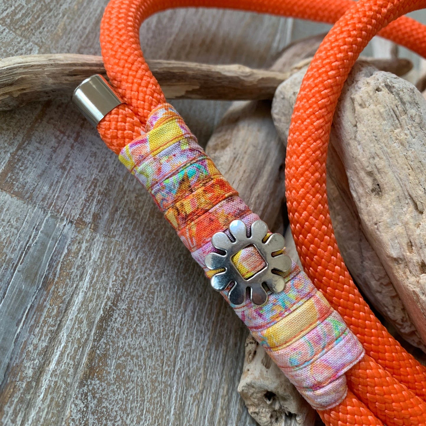 Hunde-Halsband & Leine "Tutti Frutti"