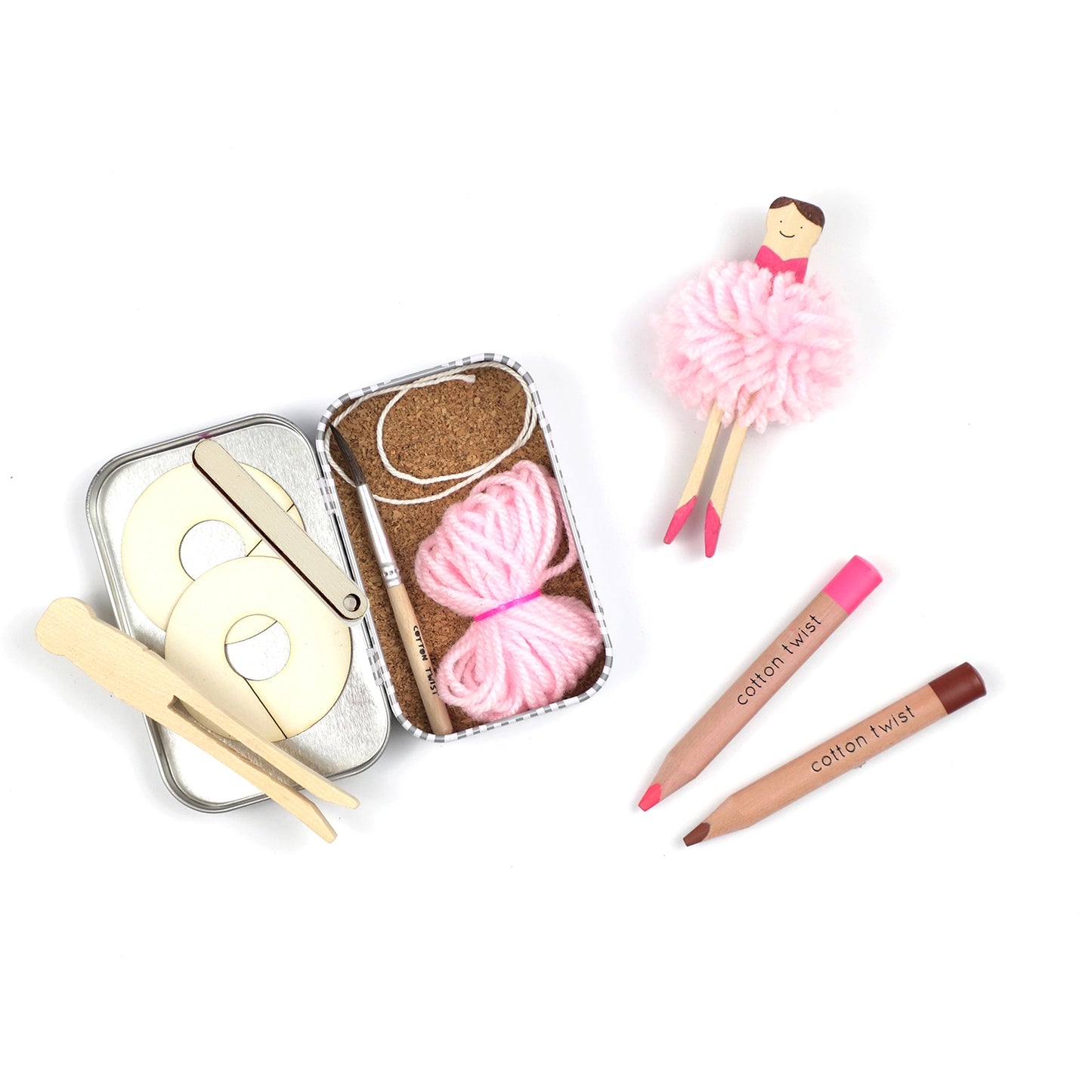 Pom Pom Ballerina Geschenkdose