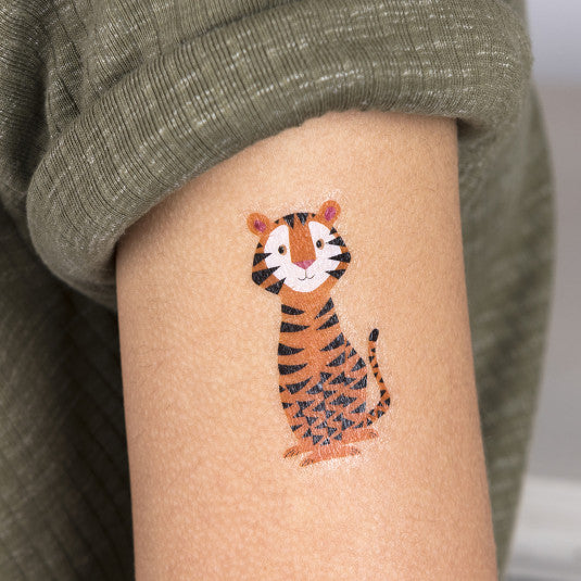 Nicht-permanente Tattoos - Wilde Tiere