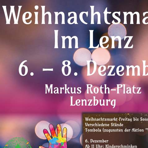 6.-8. Dezember 2019: Weihnachtsmarkt Im Lenz