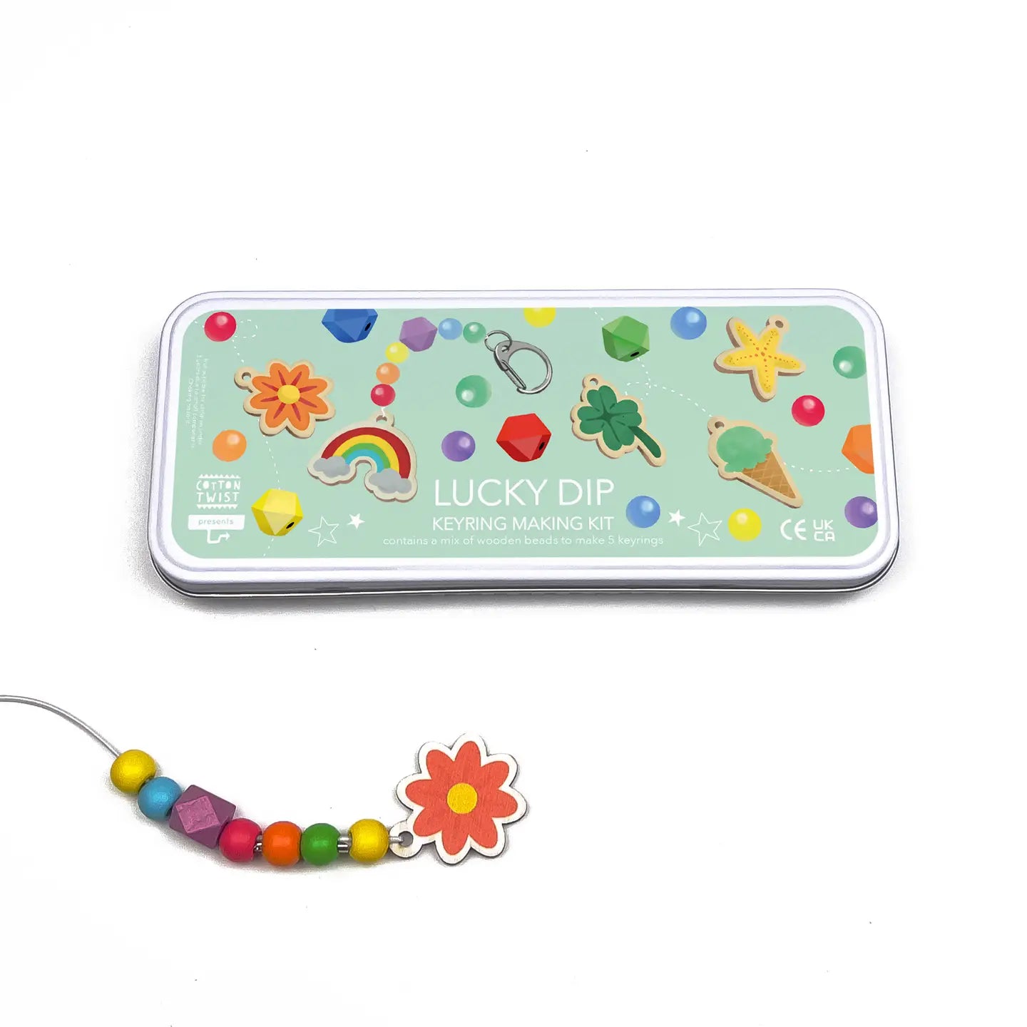 Lucky Dip Set zur Herstellung von Schlüsselanhängern