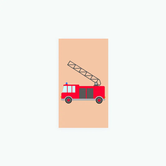 Mini Notizbuch Feuerwehr