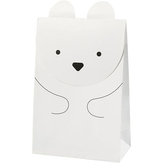 Papiertüten Eisbär (6 Stück)