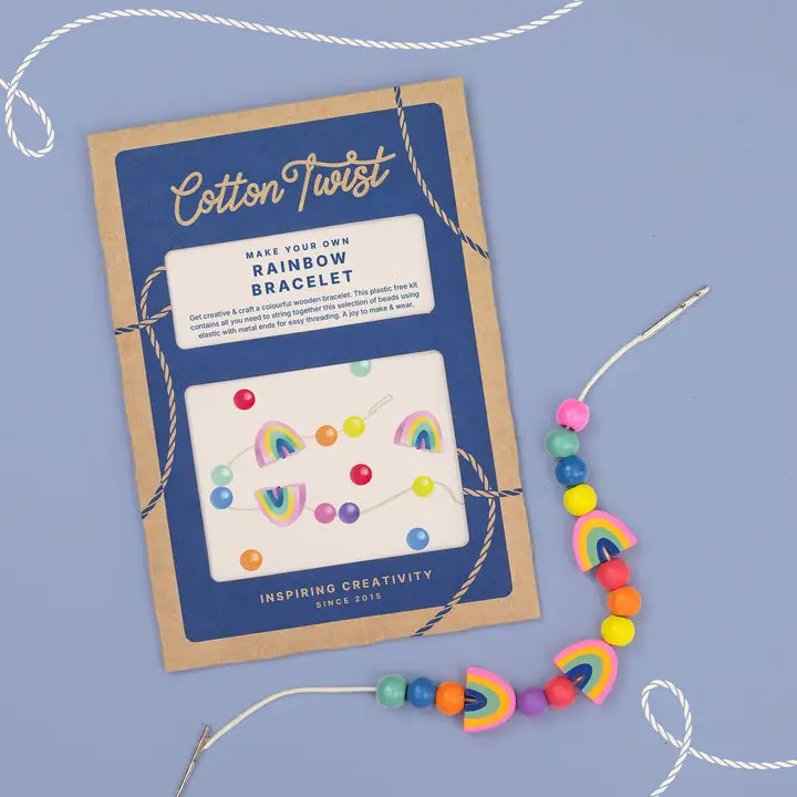Gestalte dein eigenes Regenbogen-Armband (in der Tüte)