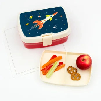 Lunchbox mit Fach - Space Age