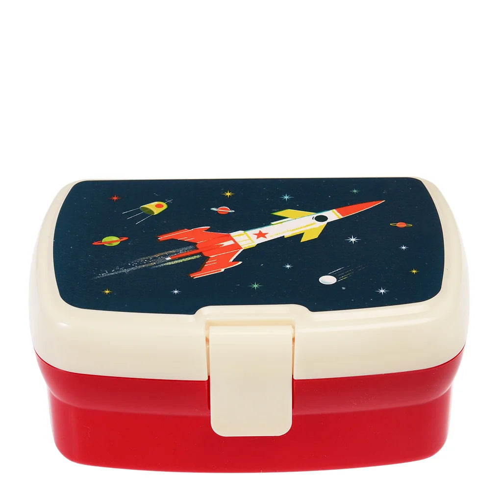 Lunchbox mit Fach - Space Age