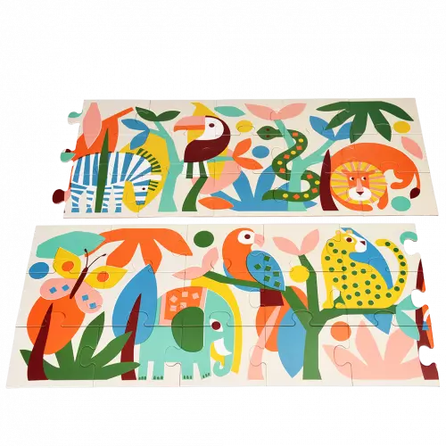 Langes Puzzle Wild Wonders