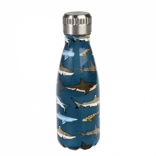 Kleine Wasserflasche Aus Edelstahl Sharks 260ml