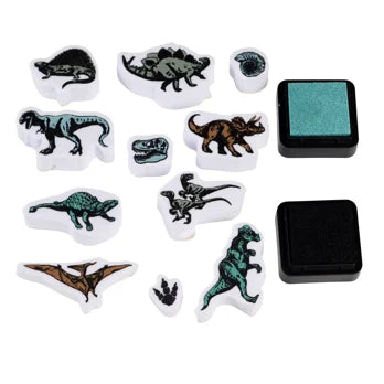 Mini-Set mit Stempeln Prehistoric Land