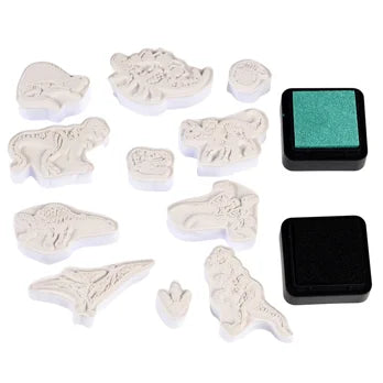 Mini-Set mit Stempeln Prehistoric Land
