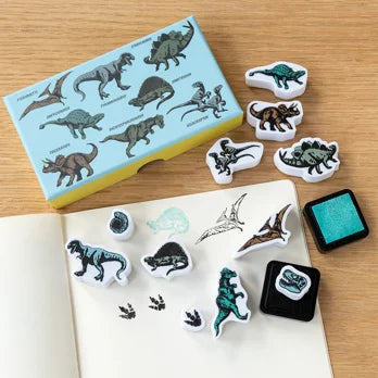 Mini-Set mit Stempeln Prehistoric Land