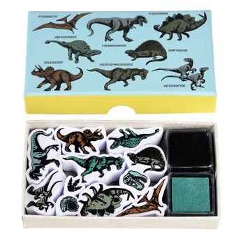Mini-Set mit Stempeln Prehistoric Land
