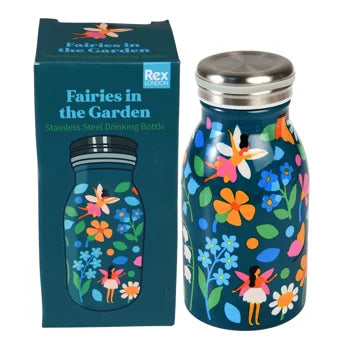 Kleine Wasserflasche aus Edelstahl Feen  250ml