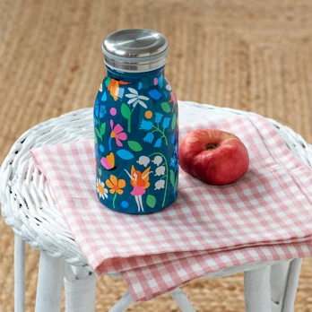 Kleine Wasserflasche aus Edelstahl Feen  250ml