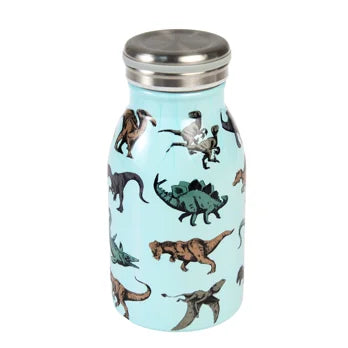 Kleine Wasserflasche aus Edelstahl Dino  250ml